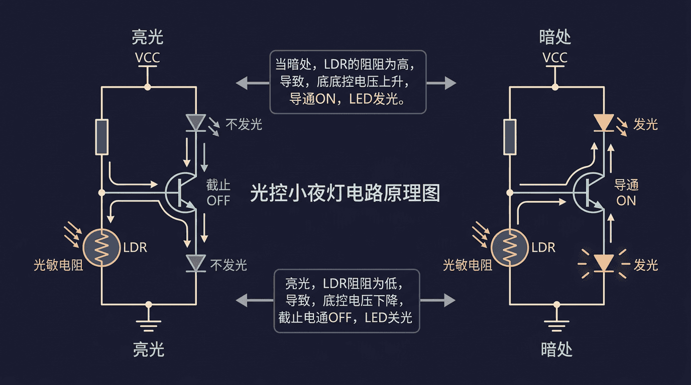 搭建控制电路