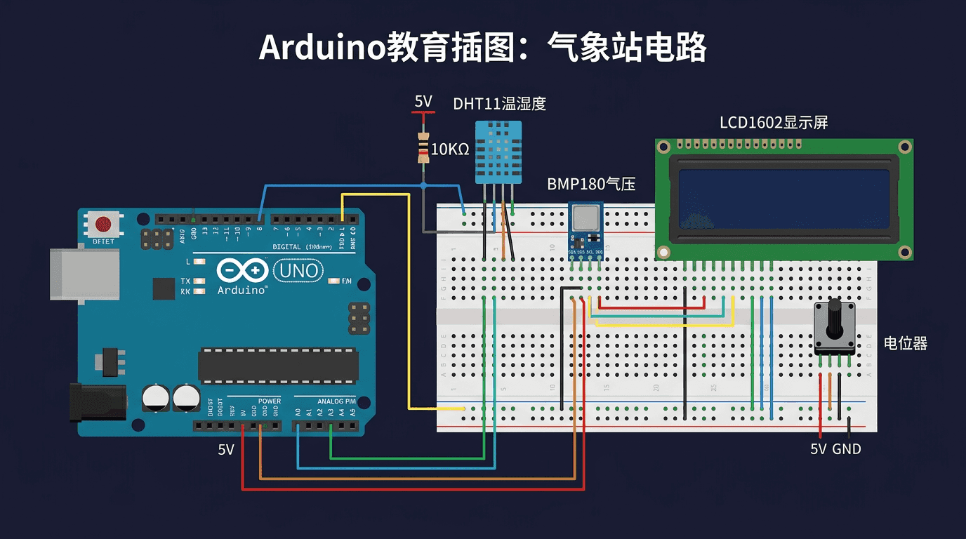 连接气压传感器