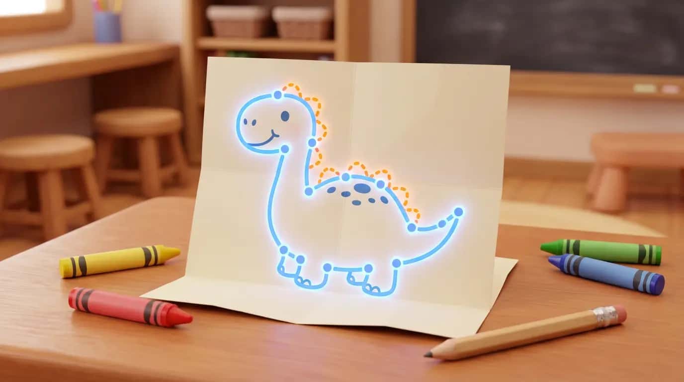 数字连线画