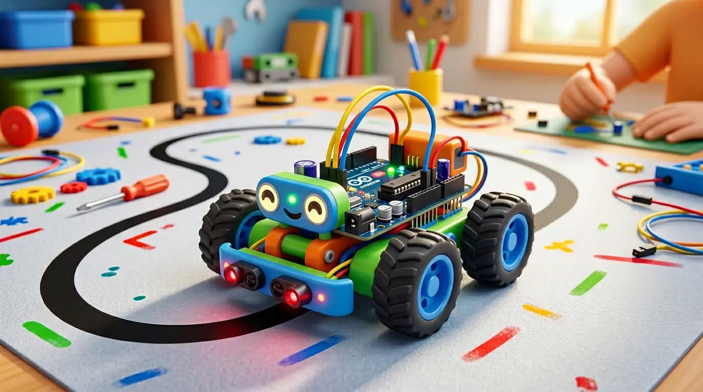 Arduino 巡线小车