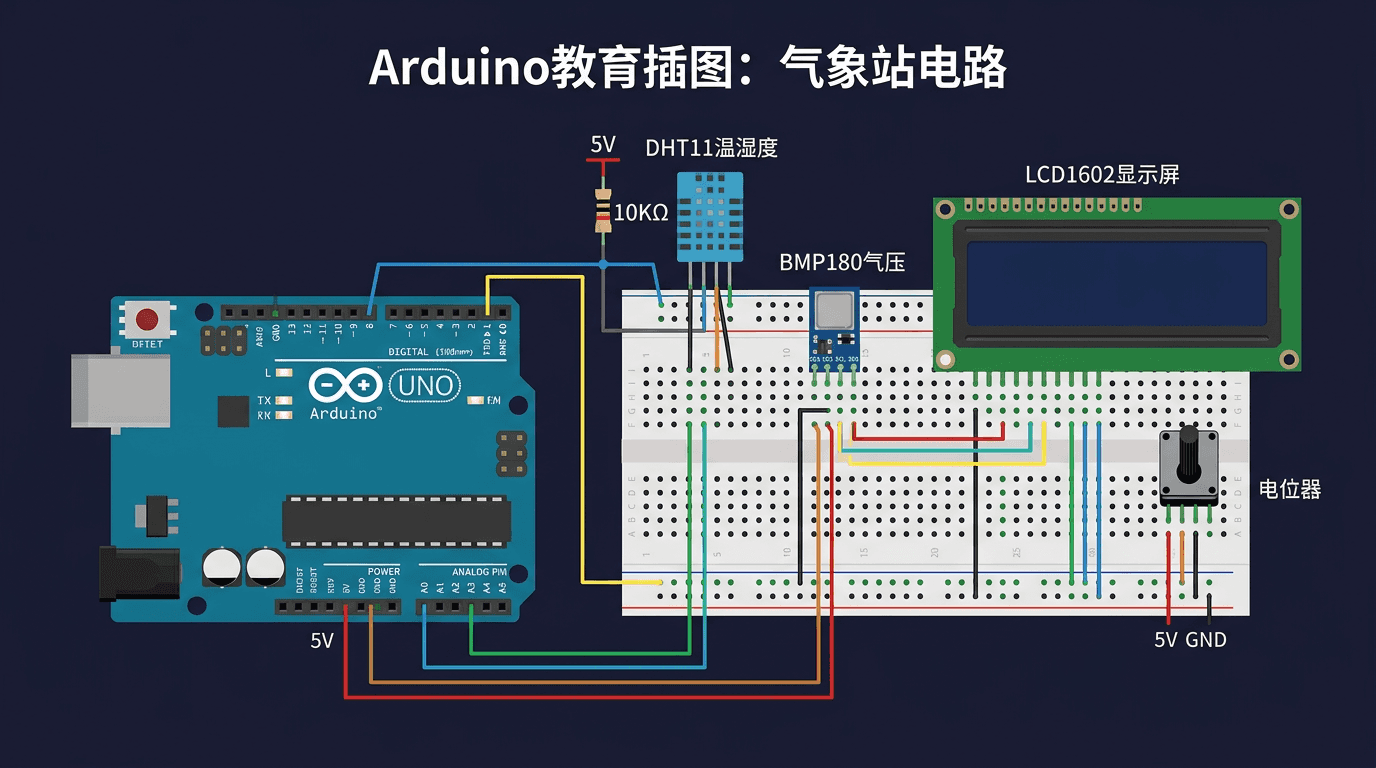 连接气压传感器