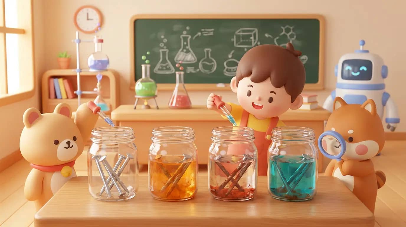 铁锈实验